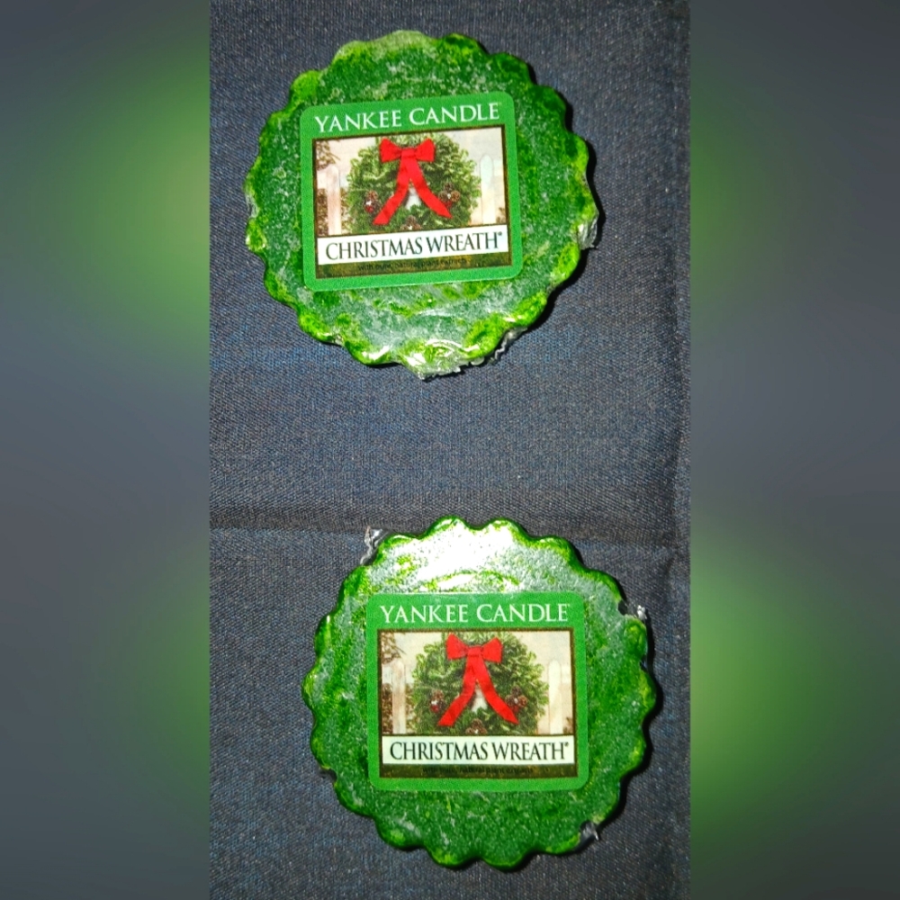 Yankee Candle Christmas Wreath Wax Melts Set